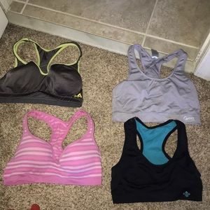 sports bra bundle (small/medium)